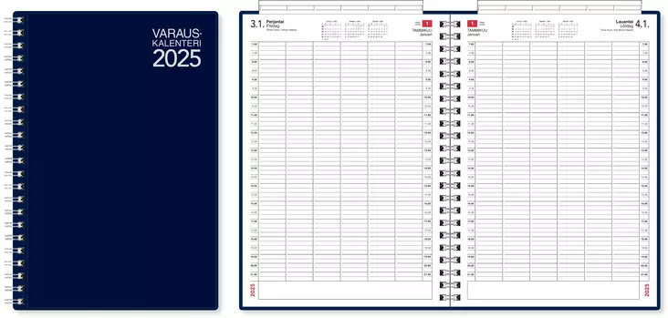 Varauskalenteri 2025 - Pöytäkalenterit - 2805 - 1