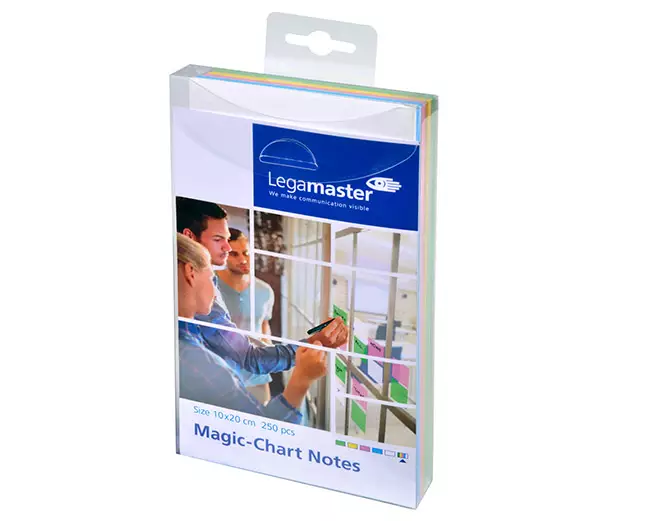Viestilappu Legamaster Magic Chart 10x20cm värilajitelma - Viestilaput, muistilaput, kuutiot - 81685 - 1