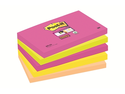 Viestil Super Sticky 76x127mm Cape Town 5 kpl - Viestilaput, muistilaput, kuutiot - 236735 - 1