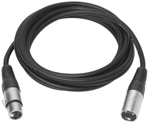 Vivolink XLR M/F cable 15 m Black - XLR kaapelit - PROAUDXLRMF15 - 1