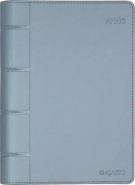 Ajasto Anno 2026 pöytäkalenteri A5 sininen 148 x 210mm - Pöytäkalenterit - 2676211126 - 1