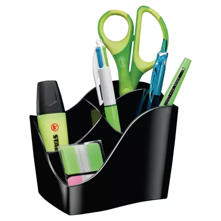 Cep kynälokerikko ECO 4-osainen 89 x 118 x 98mm musta - Kynätelineet - 2136116 - 1