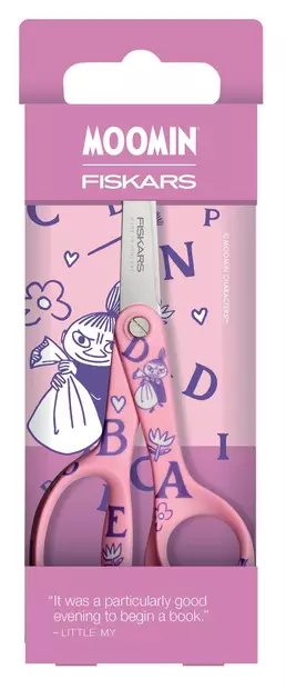 Fiskars Muumi lastensakset 13 cm Pikku Myy ABC, oikeakätinen - Sakset, paperiveitset - 1071496 - 1