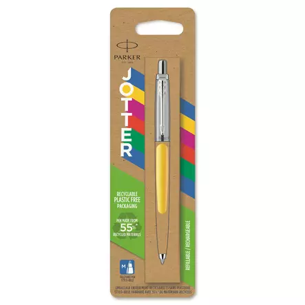 Kuulakynä Parker Jotter Plastic Ballpen keltainen - Kuivamustekynät - 2076056 - 3