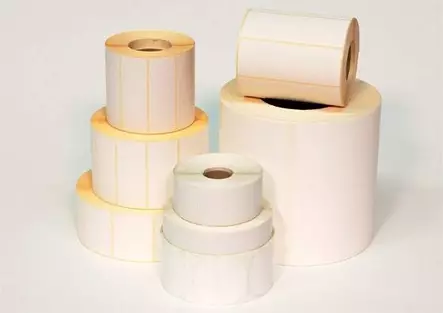 Lämpösiirtotarra 76x36mm. 1000/rl. hylsy 25.4mm. - Tarrakirjoittimet ja tarrateipit - 226156 - 1