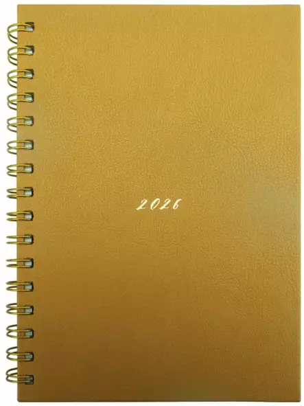 Ajasto Leatheret pöytäkalenteri 2026 148 x 210 mm - Pöytäkalenterit - 2676200526 - 1