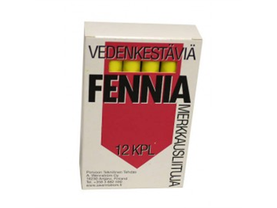 Merkkausliitu Fennia keltainen - Merkkauskynät, -tussit - 970266 - 1