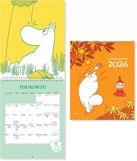 Muumit 2026 - Seinäkalenterit - 5536 - 1