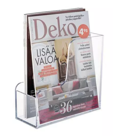 Palaset P-08 lehtikotelo A4 kirkas - Säilytyslaatikot, -kuutiot - 4247566 - 2