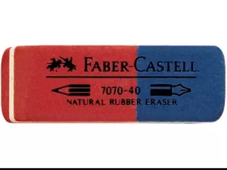 Pyyhekumi muste/lyijykynälle FC7070 - Kynät, teroittimet, pyyhekumit - 190076 - 1