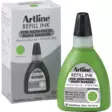 Artline Non-press 437A täyttömuste 60ml keltainen vihreä - Merkkauskynät, -tussit - ART406006 - 2