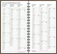 Ajasto Agenda Horizontal 2026 taskukalenteri ruskea 85 x 162 mm - Taskukalenterit - 2673108826 - 3