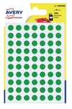 Avery PSA08B Tarra pyöreä 8mm vihreä - Tarra-etiketit - 8065906 - 1