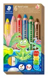 Coloured pencil Noris Junior chunky 3in1 (6) - Värityskynät - STA140C6 - 1