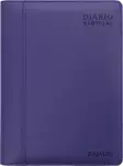 Ajasto Diario Vertical 2026 pöytäkalenteri liila 130 x 185 mm - Pöytäkalenterit - 2676240526 - 1