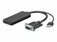 Goobay VGA-HDMI sovitinkaapeli - VGA kaapelit - 67816 - 1