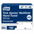 Käsipyyhe TORK Universal H2 ketjutaitto - Käsipyyhkeet - 471146 - 3