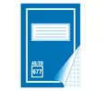 Kouluvihko 677 A6/20 ruudut 7x7 mm 20 kpl/pkt - Kouluvihkot - 45986 - 1