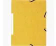 Kulmalukkokansio A4 läpillä, keltainen - Kansiot - 14766 - 1