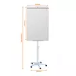 Lehtiötaulu Nobo Classic Nano Clean pyörät 70 x 100 cm - Lasi,valko,pellava,korkki,fläppi,-taulut - NOB1902386 - 9
