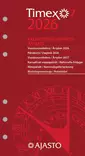 Ajasto Timex 7 2026 vuosipaketti 92 x 168mm - Taskukalenterit - 2610402926 - 1