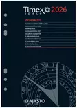 Ajasto Timex Space 2026 vuosipaketti 148 x 210mm - Pöytäkalenterit - 2610406926 - 1