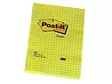 Viestilappu Post-it 662 102X152mm ruudutettu keltainen - Viestilaput, muistilaput, kuutiot - 236646 - 1