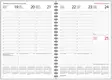 Ajasto Wega Eko 2026 pöytäkalenteri musta 148 x 210mm - Pöytäkalenterit - 2676229316 - 2