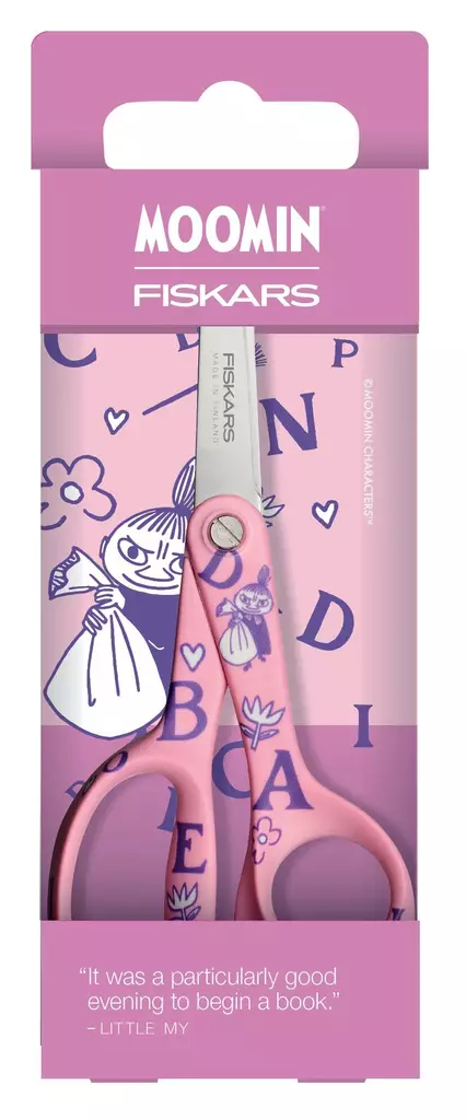 Fiskars Muumi lastensakset 13 cm Pikku Myy ABC, oikeakätinen - Sakset, paperiveitset - 1071496 - 1