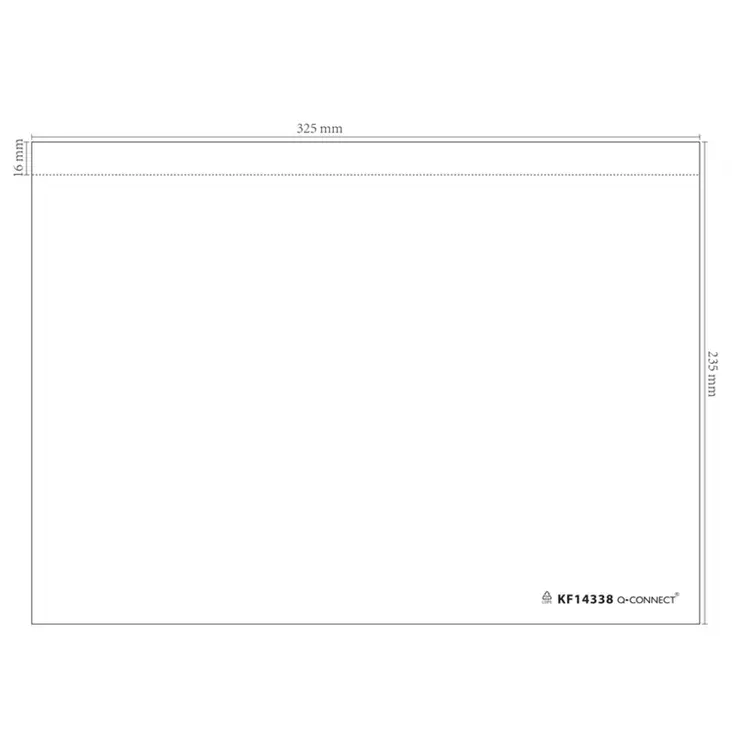 Tarrapussi Q-Connect C4 ilman painatusta - Pakkaus- ja postitustarvikkeet - 383336 - 1