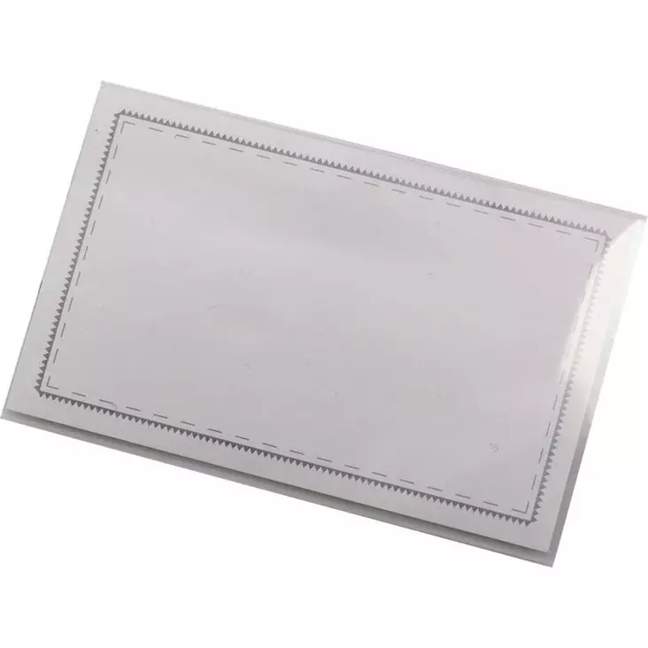 Nimikorttikotelo Forofis kirkas muovi 57x90mm /50kpl - Nimikortit, kongressineulat, kaulanauhat - 451136 - 1