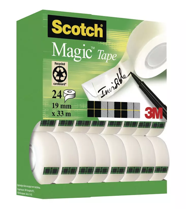 Teippi Scotch Magic 810 19x33/24rll - Toimistoteipit, teipinkatkojat - 7100138956 - 1