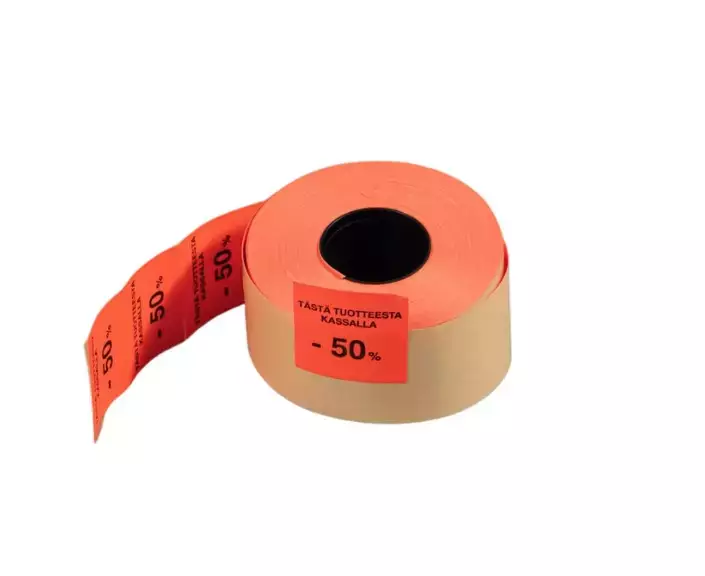 Hinnoittelukoneen etiketti 29x28 Ale -50% - Hinnoittelulaitteet ja tarvikkeet - 8086 - 1