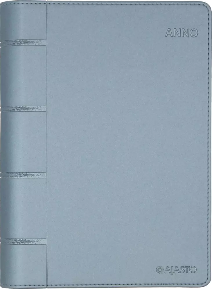 Ajasto Anno 2026 pöytäkalenteri A5 sininen 148 x 210mm - Pöytäkalenterit - 2676211126 - 1