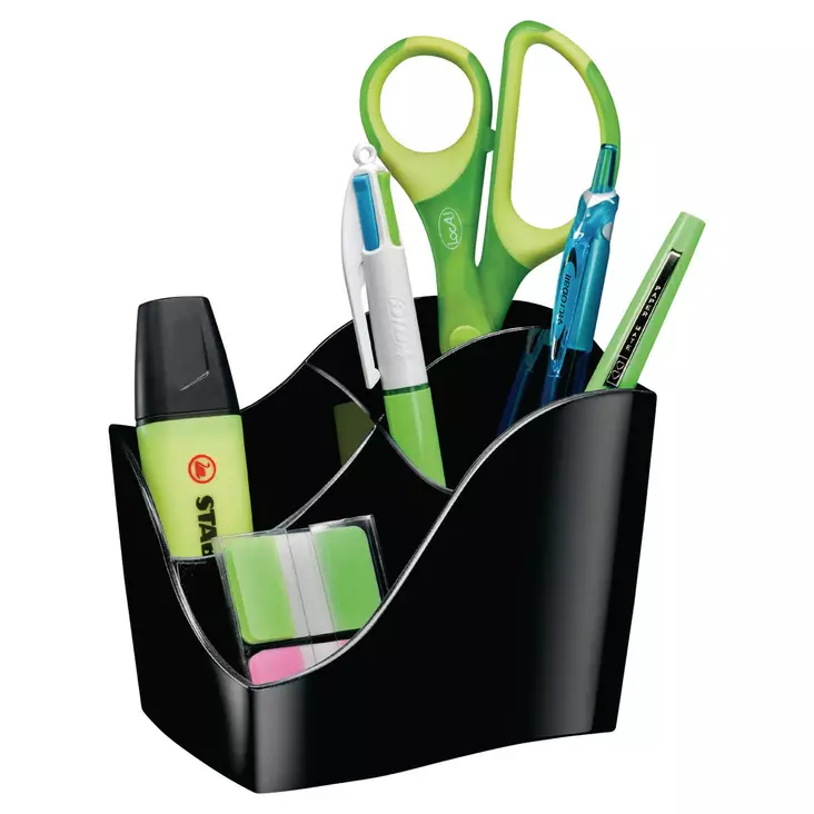 Cep kynälokerikko ECO 4-osainen 89 x 118 x 98mm musta - Kynätelineet - 2136116 - 1