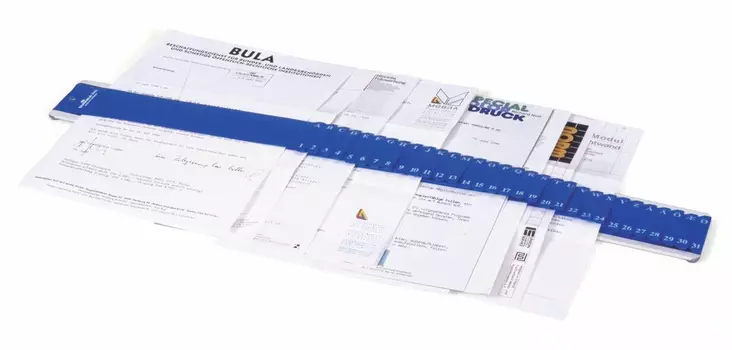 Durable Esijärjestin liuska A-Ö/1-31 muovi - Esijärjestäjät - 370006 - 1