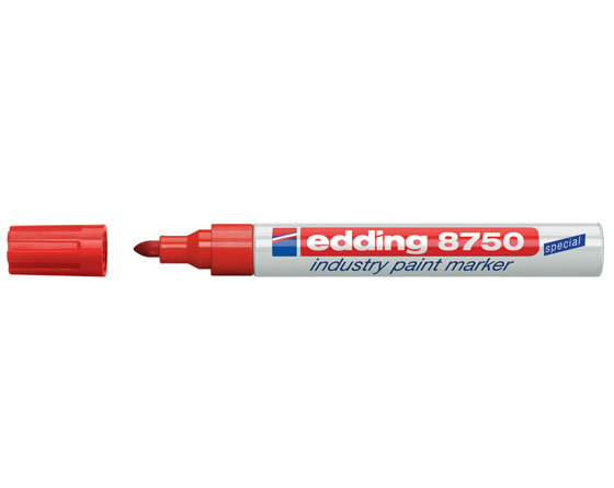 EDDING 8750 INDUSTRY PAINT MARKER PUN - Lasitaulutussit, liidut - 67596 - 1