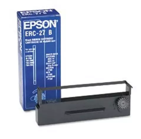 Epson ERC-27 värinauha musta - Epson väri-, matriisi- ja korjausnauhat - C43S015366 - 1
