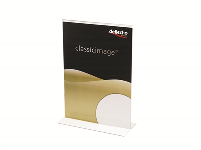 Esiteteline Deflecto T-malli A5 - Esitetelineet - 284036 - 1