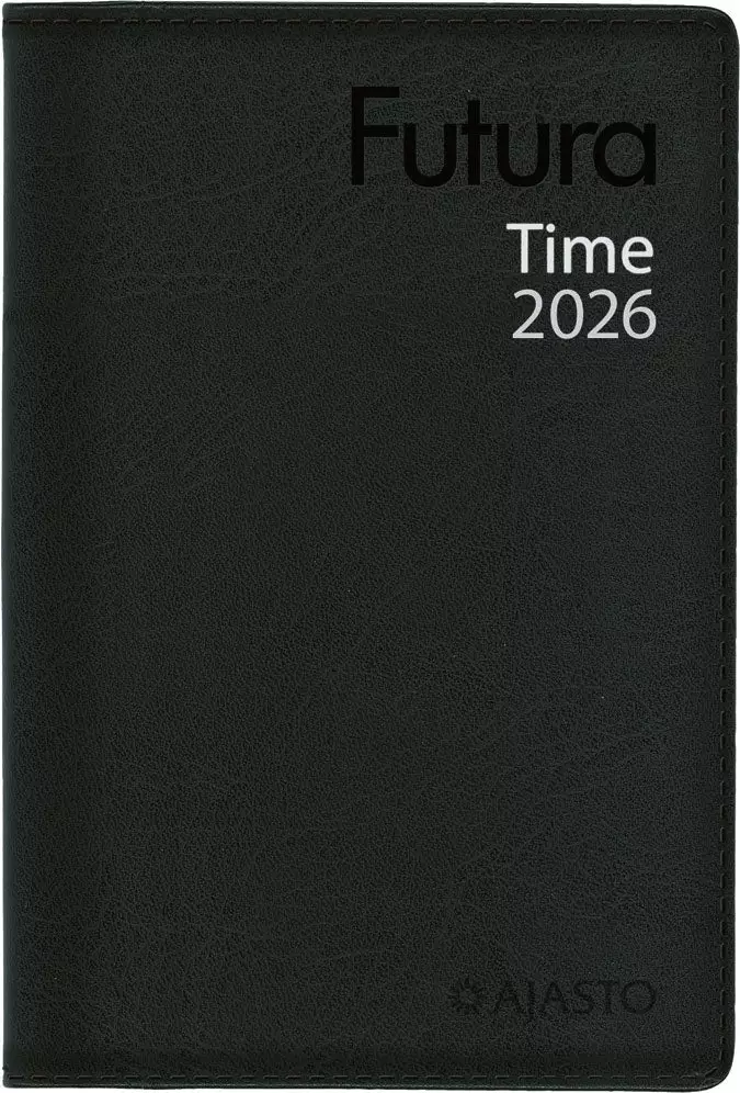 Futura Time, musta 2026 - Taskukalenterit - 2673107026 - 1