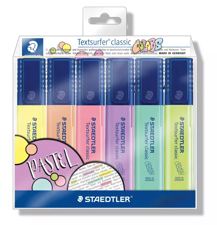 Highlighter Textsurfer (6) - Korostuskynät - 364 CWP6 - 1