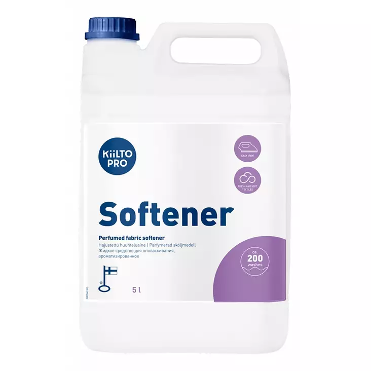 Huuhteluaine Kiilto Pro Softener 5 L hajustettu - Pyykinpesu - 264236 - 1