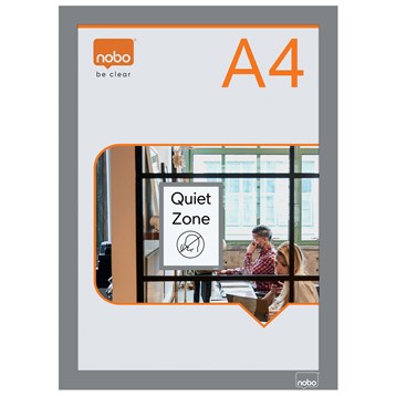 Itseliimautuva kehys A4 2kpl hopea - Infotaskut, julistekehykset - 1915696 - 1