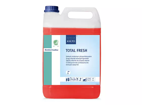 KIILTO TOTAL FRESH PUHDISTUSAINE 5L - Pesu- ja puhdistusaineet - 78816 - 1