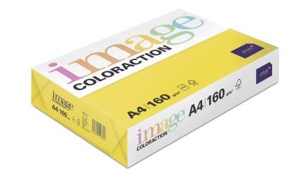 Kopiopaperi IMAGE rypsinkeltainen A4/160g 56 Sevilla - Värilliset tulostuspaperit - 617756 - 1