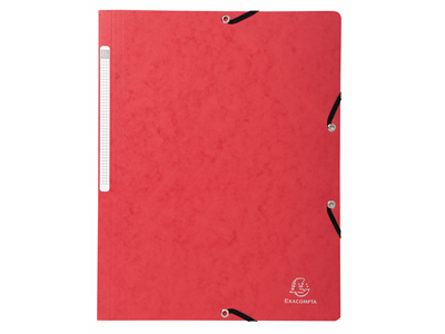 Kulmalukkokansio A4 kartonki 400g punainen - Kansiot - 202006 - 1