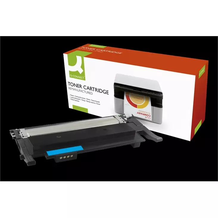 Laservärikasetti Q-CONNECT Samsung CLT-C404S sininen 1K - Samsung laserkasetit - 394866 - 1