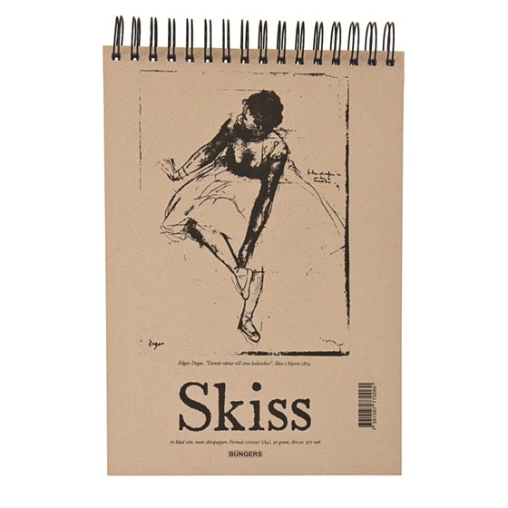 Luonnoslehtiö A4 110g 70 arkkia - Vihkot ja lehtiöt - BUN977006 - 1