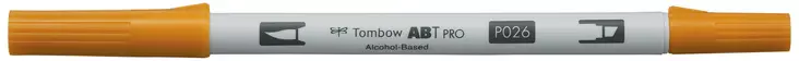 Marker alcohol ABT PRO Dual Brush 026 yellow gold - Taidekynät - TOM16026 - 1