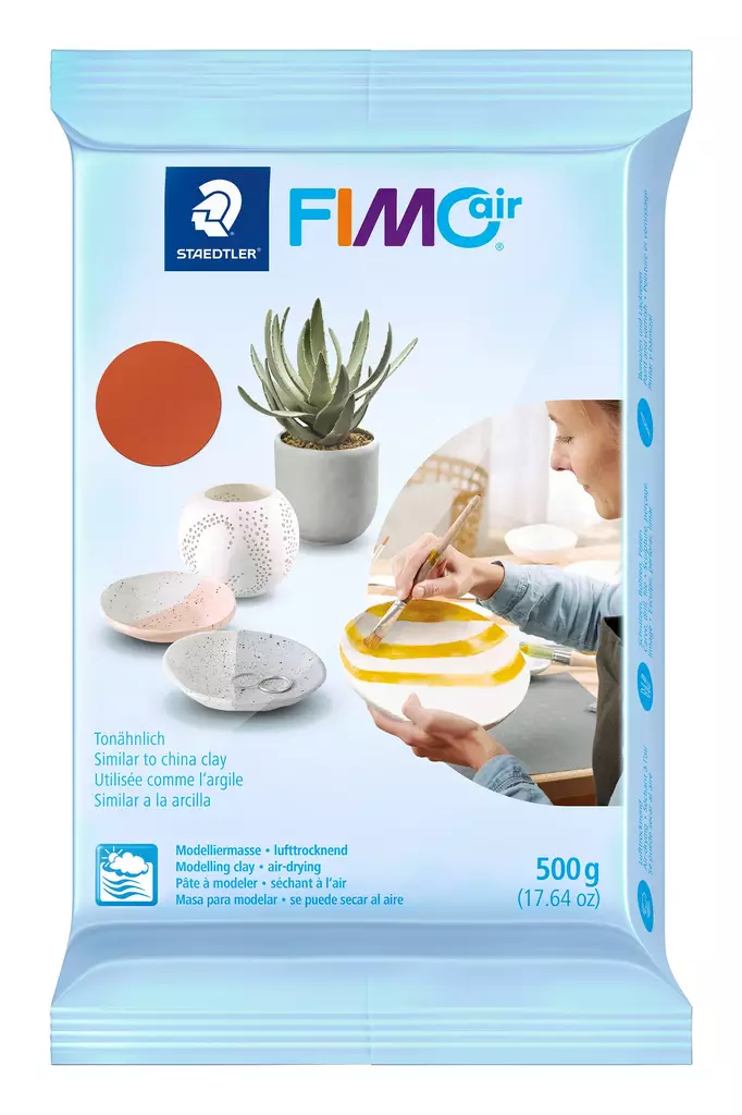 Muovailusavi FIMO AIR 500g terrcotta - Muovailuvahat - STA810076 - 1